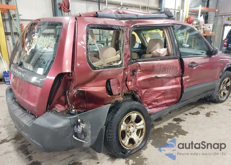 2004 Subaru Forester 2.5X из США, поврежденный, VIN JF1SG63634H734376